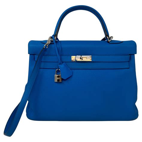 hermes kelly bleu zanzibar|Blue Zanzibar Hermes Kelly .